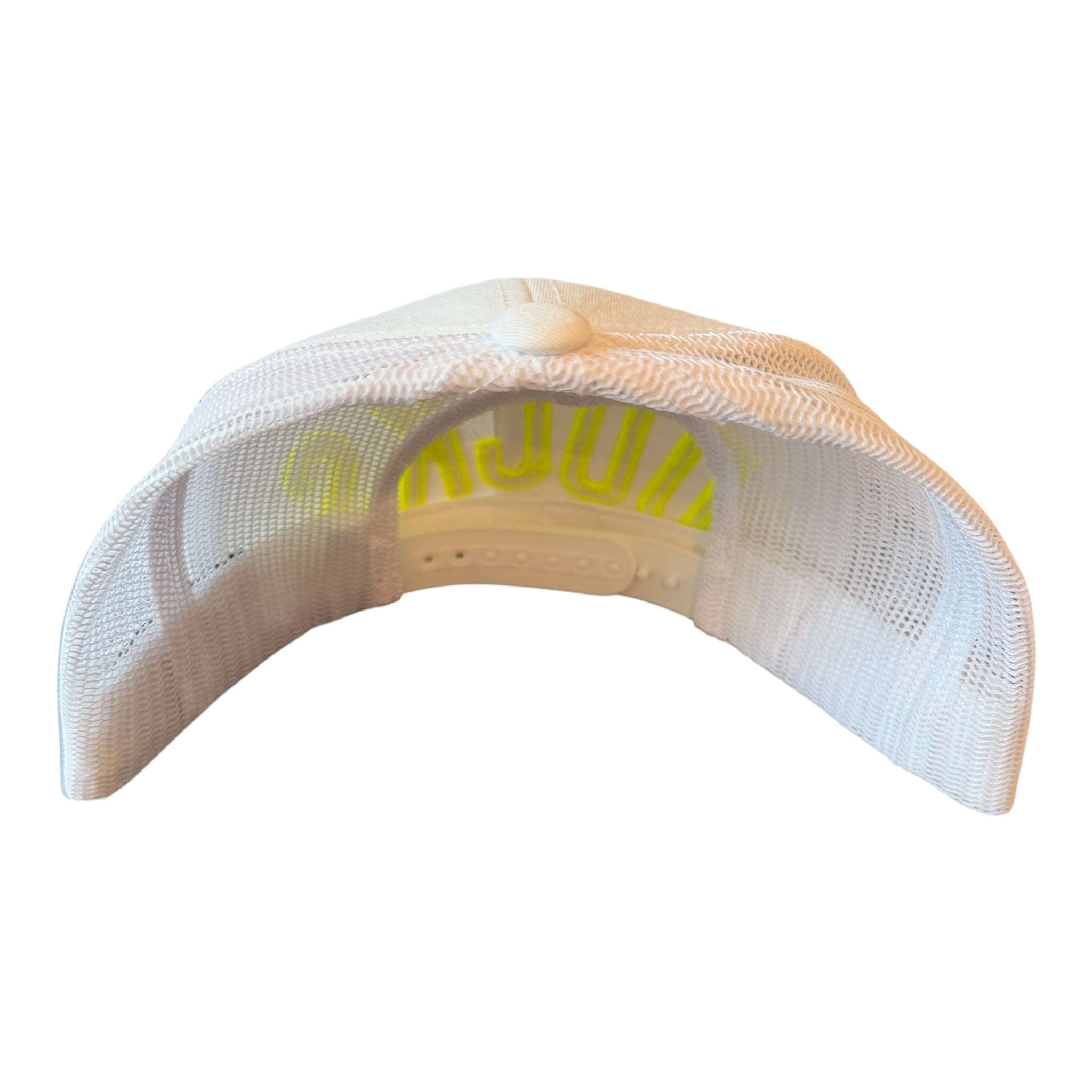 OREGON "DUCKS" WHITE MESH TRUCKER CAP