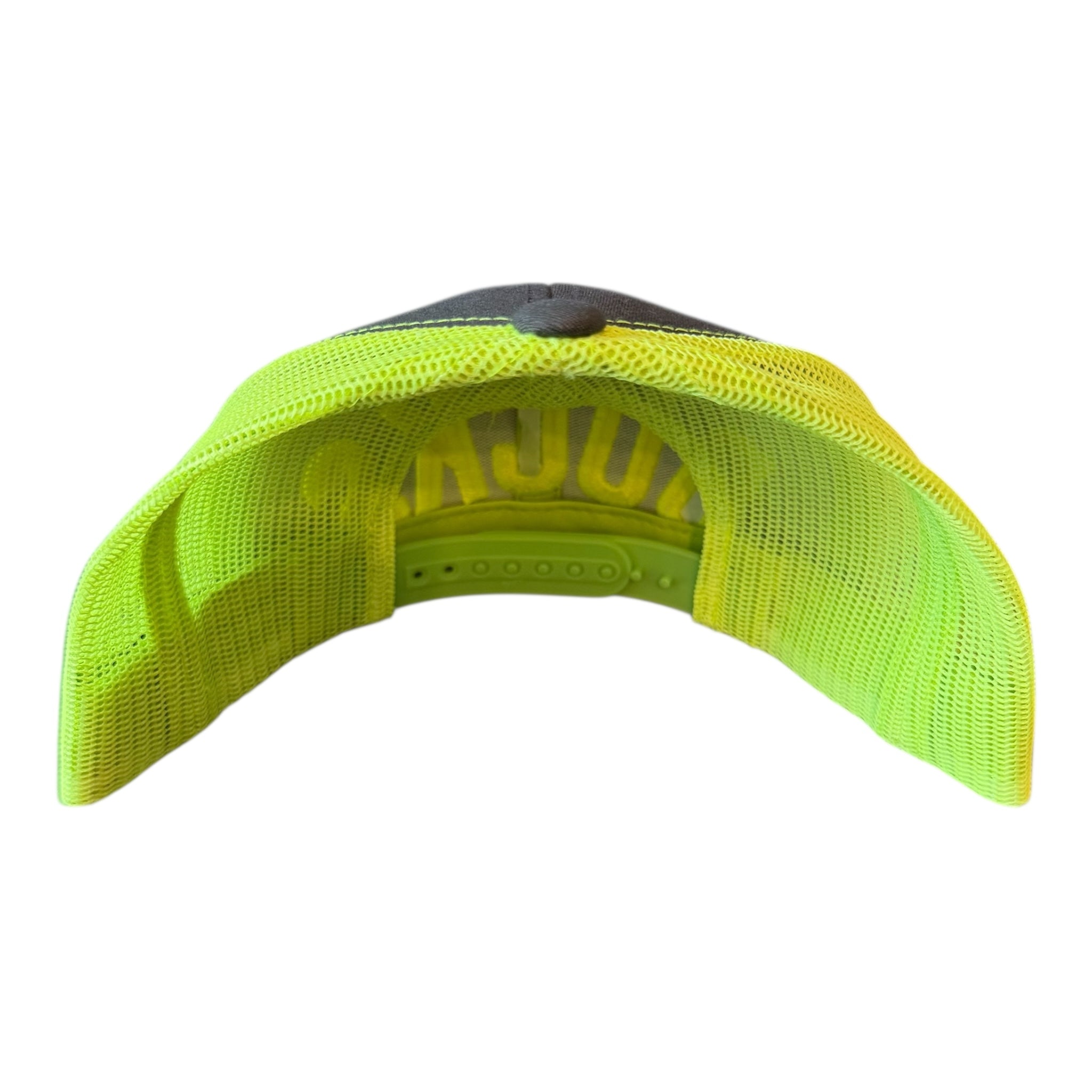 OREGON "DUCKS" CHARCOAL NEON MESH TRUCKER CAP