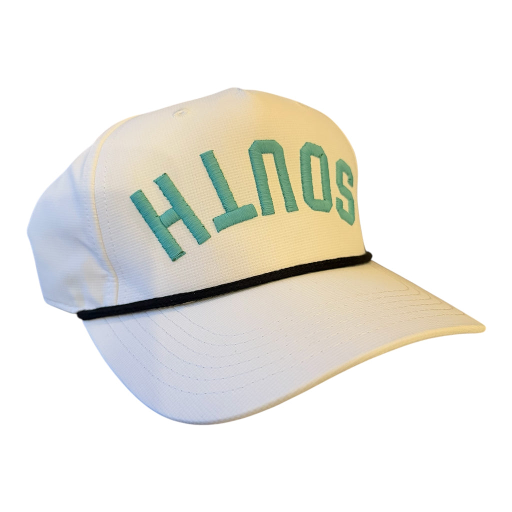 PLYMOUTH TOWN PRIDE UPSIDE DOWN "SOUTH" ROPE HAT