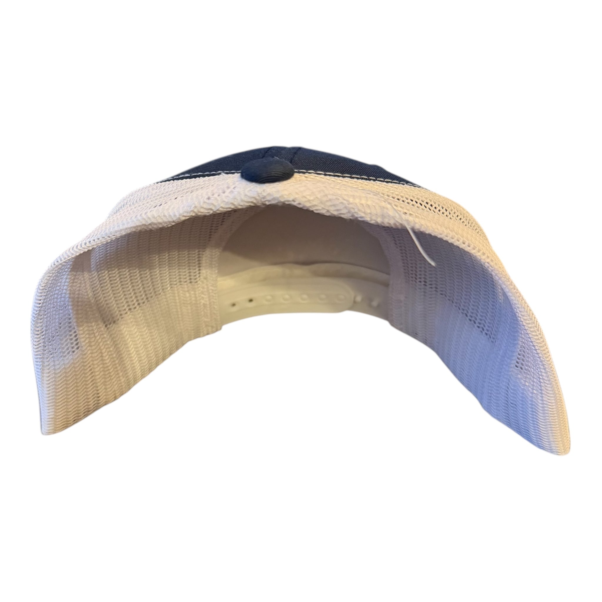 PLYMOUTH TOWN PRIDE "1620" NAVY WHITE MESH TRUCKER CAP