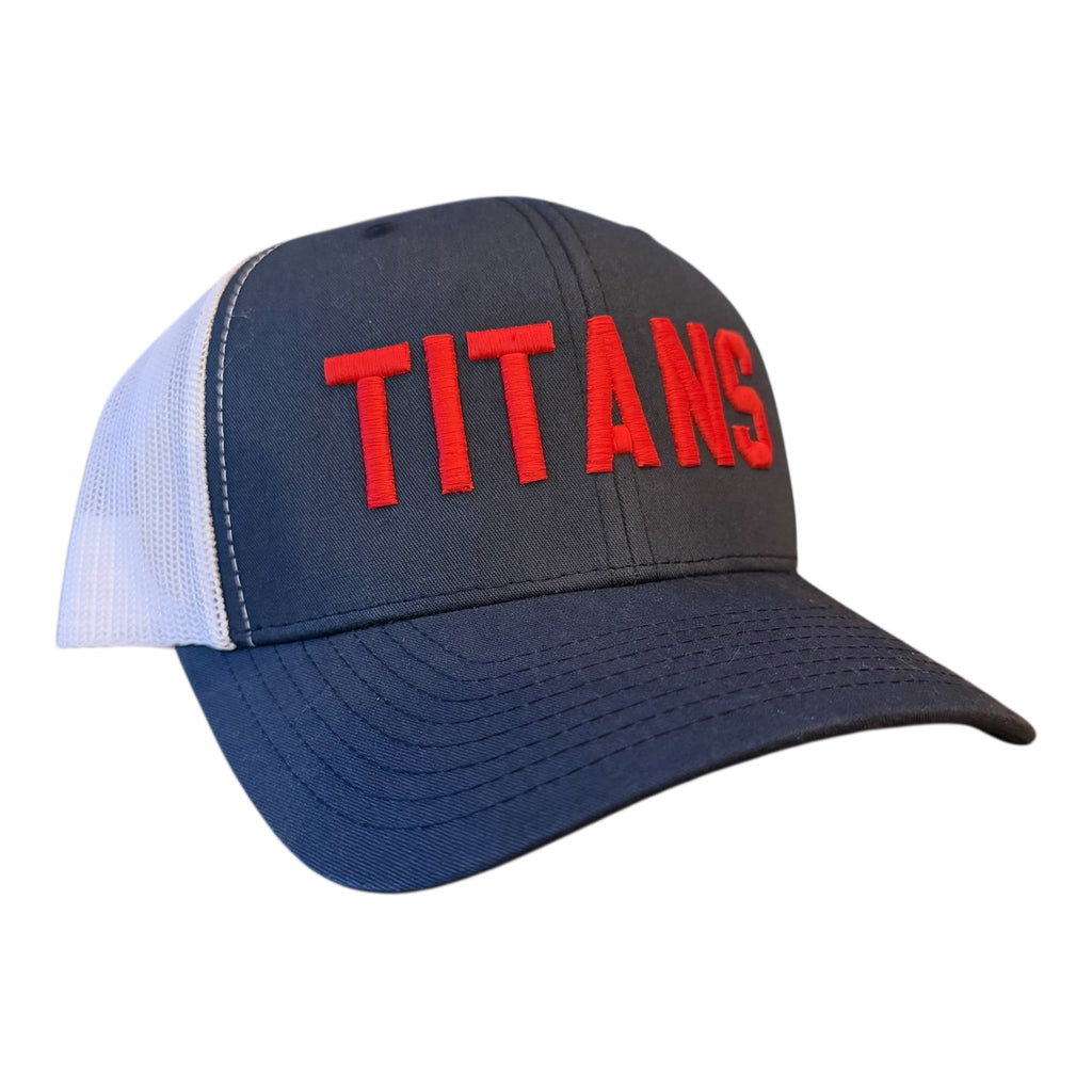 PEMBROKE HIGH SCHOOL PRIDE 3D EMBROIDERED "TITANS" TWILL MESH TRUCKER CAP
