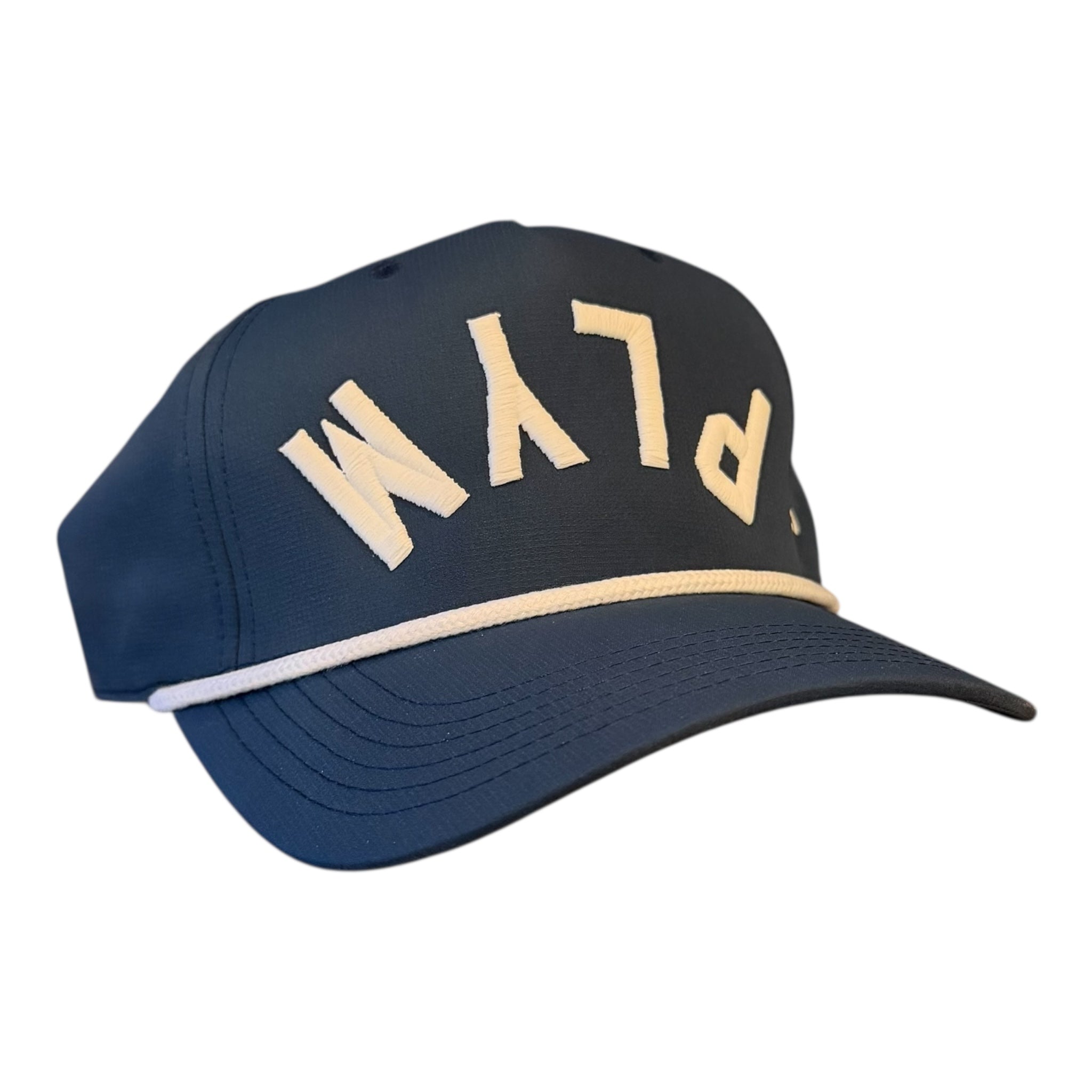 PLYMOUTH TOWN PRIDE UPSIDE DOWN "PLYM" ROPE HAT