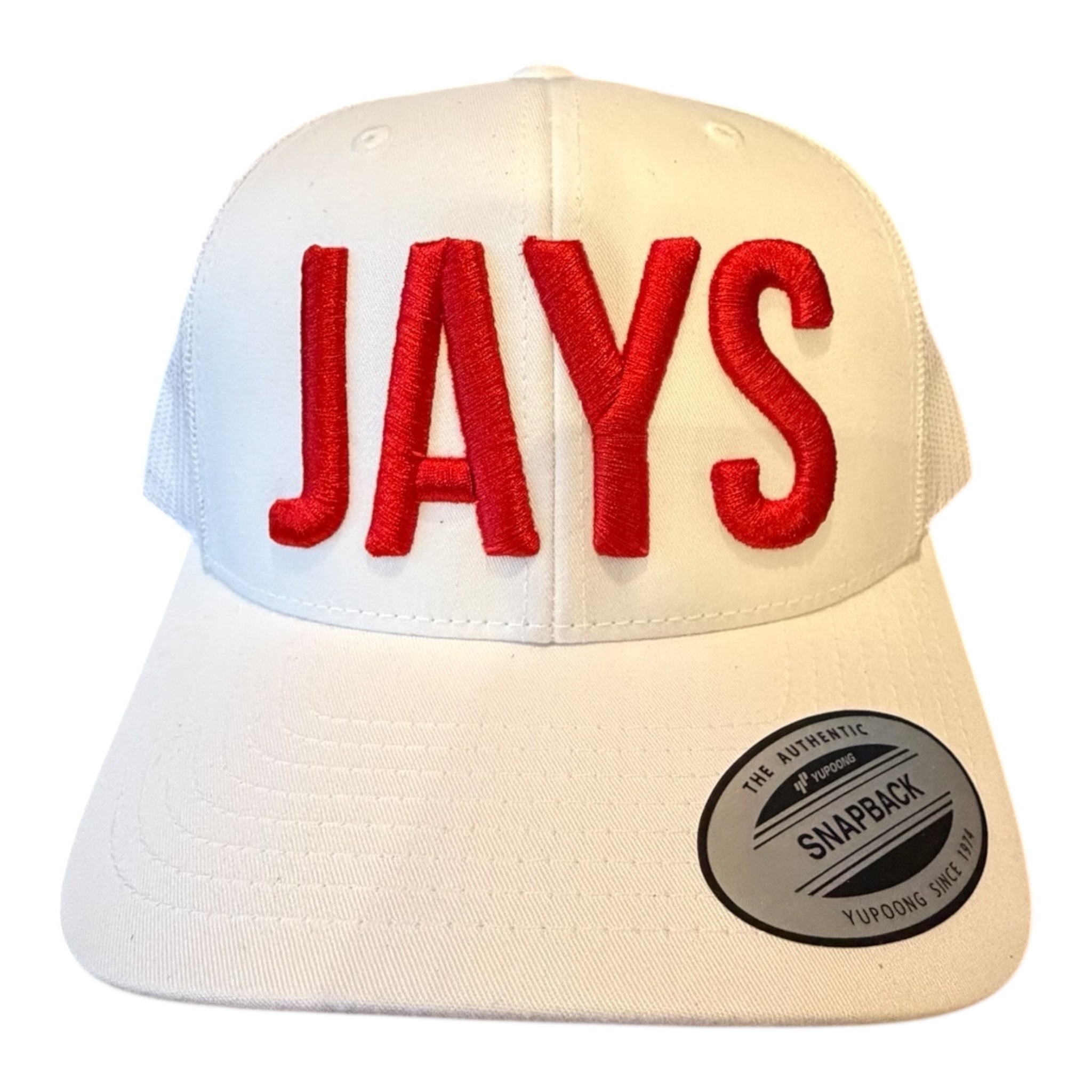 JAYS WHITE MESH TRUCKER CAP