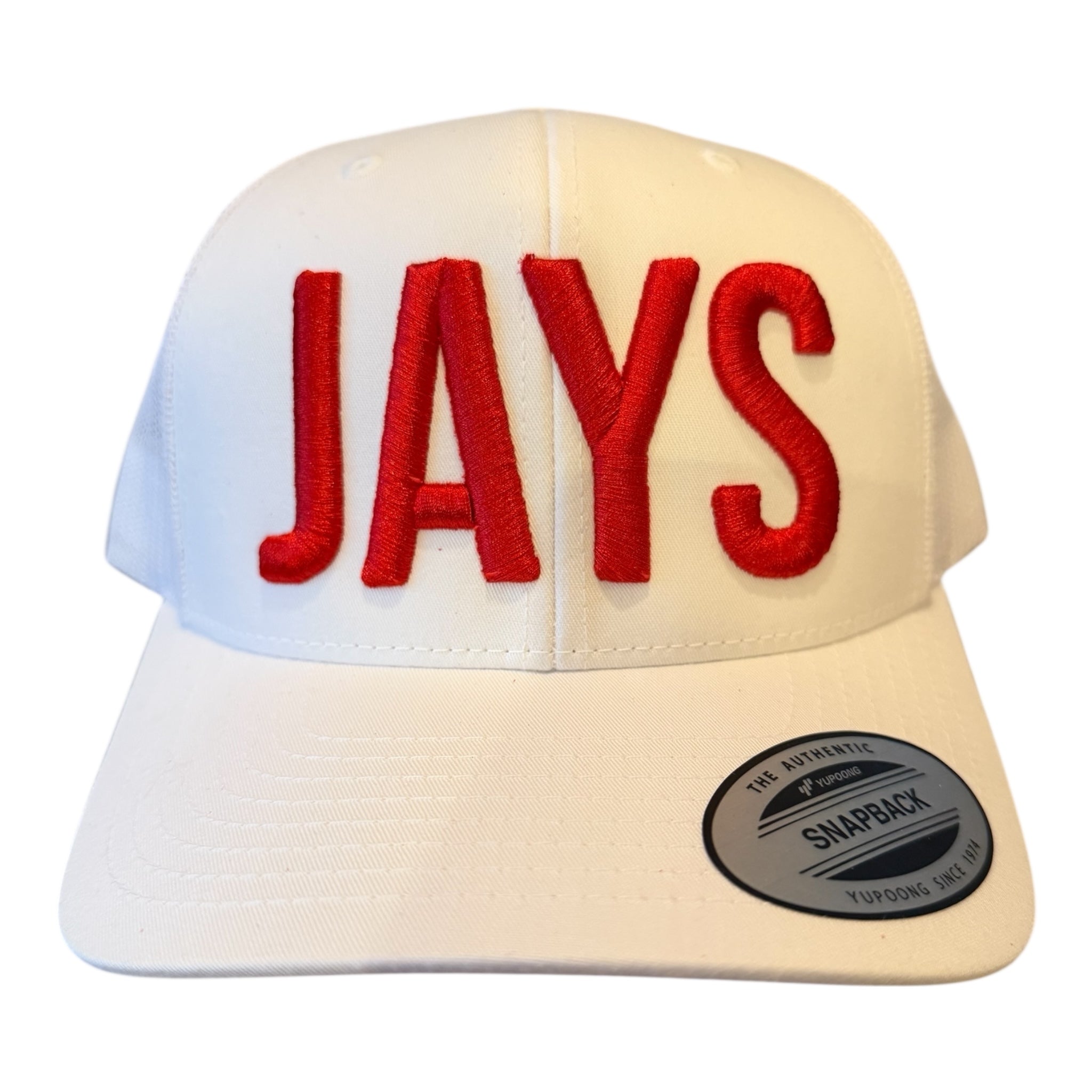 JAYS WHITE MESH TRUCKER CAP